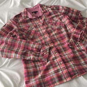 Gap Plaid Button Down Shirt - Size Small